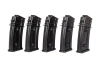 Set of 5 Mid-Cap 120 BB Magazines for G36 Replicas