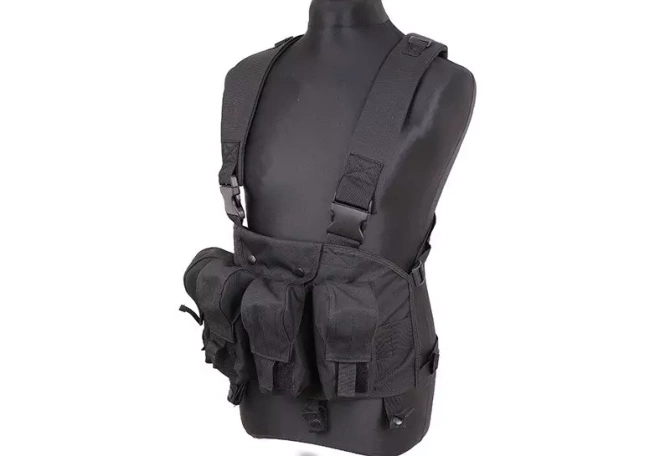 Chest Rigg type tactical vest- black