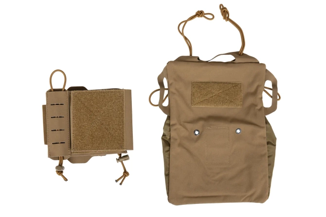Tactical tear-off first aid kit with Velcro Wosport Coyote Brown