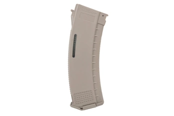 Mid-Cap 130/ 30 rounds Arcturus EMM AK MOD1 Variable-Cap Windowed Magazine for AK Flat Dark Earth replicas