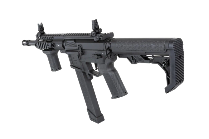 airsoft Specna Arms SA-PX01 PRIME™ Aster II ETU submachine gun with brushless motor Black