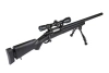 SW-04J Army sniper rifle replica (with scope and bipod) - black