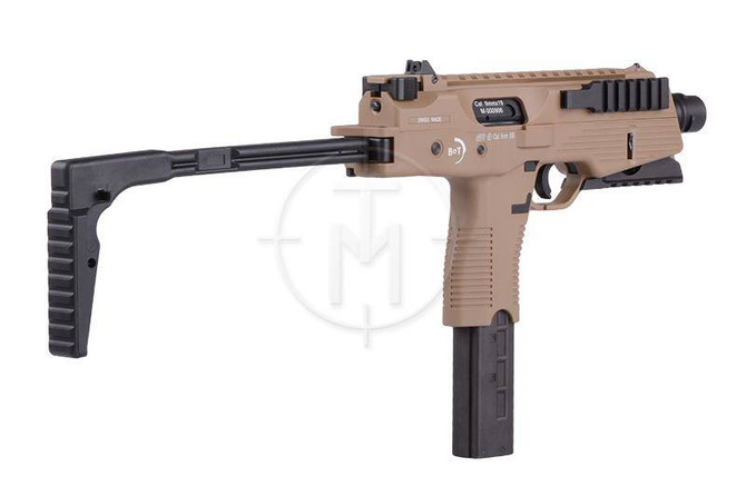 Replika pistoletu maszynowego MP9 A3 - tan - ASG
