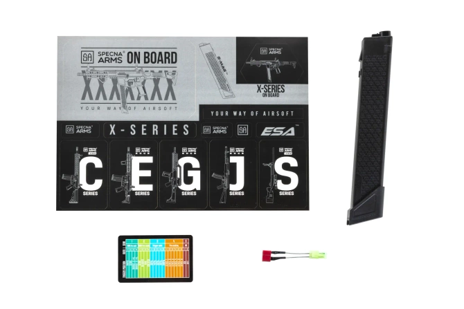 Karabinek ASG Specna Arms SA-FX01 FLEX™ HAL ETU™ 0.5J Czarny