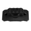 Universal flashlight mount for Wosport helmet Black