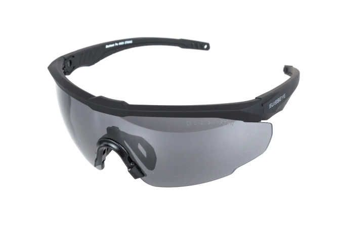 Swiss Eye Blackhawk Pro Safety Glasses Black