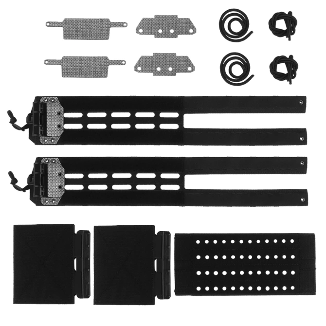 Wosport Universal Lightweight Cummerbund QD Black