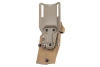 Wosport GB-87 holster with adapter and flipper (left-handed version) Tan