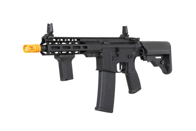 Specna Arms RRA SA-E25 HAL ETU™ airsoft Carbine Black with orange discharge device