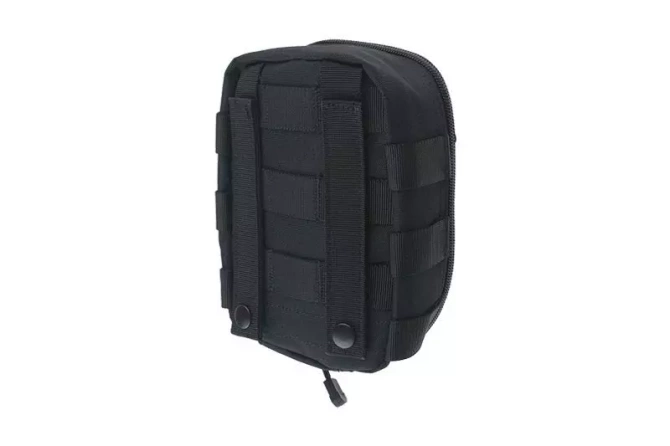 MOLLE Cargo Pouch with Pocket - Black