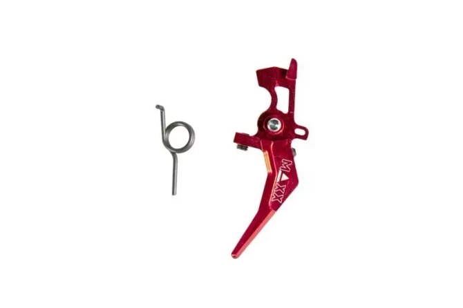 CNC Aluminum Advanced Speed Trigger Tongue (Style B) - red