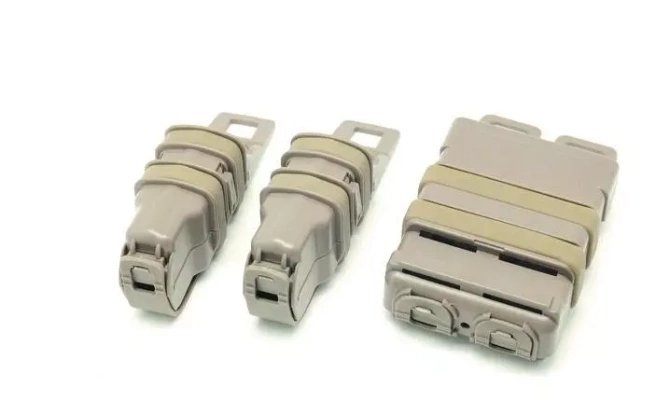 Zestaw ładownic FAST na magazynki 5,56 i 9mm - tan