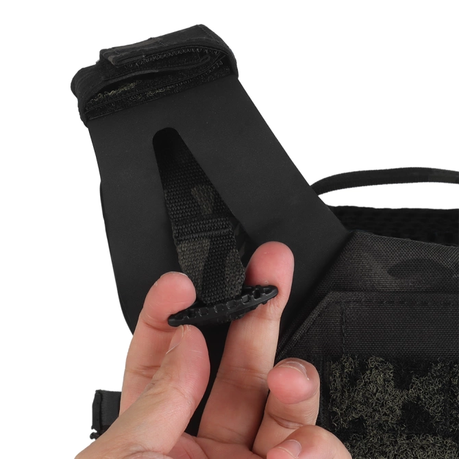 Plate Carrier Vest Wosport VE-99 Multicam Black