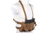 Minimalist Chest Rig waistcoat Wosport VE-108 Coyote Brown