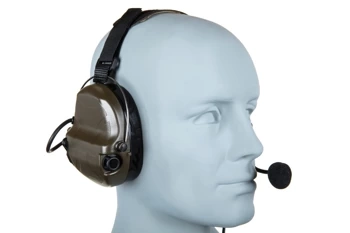 Zestaw słuchawkowy Tac-Sky WYS0142B Back Headband Headset  Foliage Green