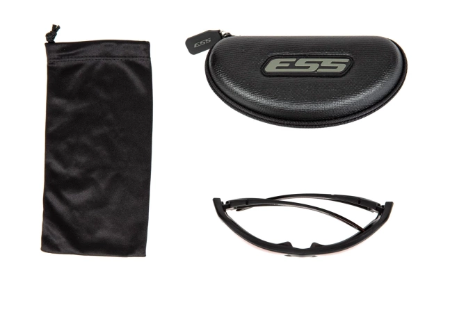 Credence Black Frame Mirrored Copper ballistic tactical glasses