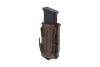Softshell 9mm magazine pouch - dark earth