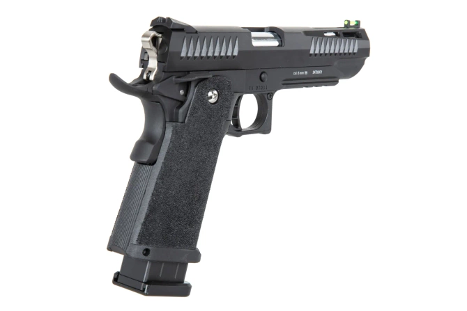 Airsoft Gas Pistol Modify Trinity Hi-Capa 5.1 nylon slide Black
