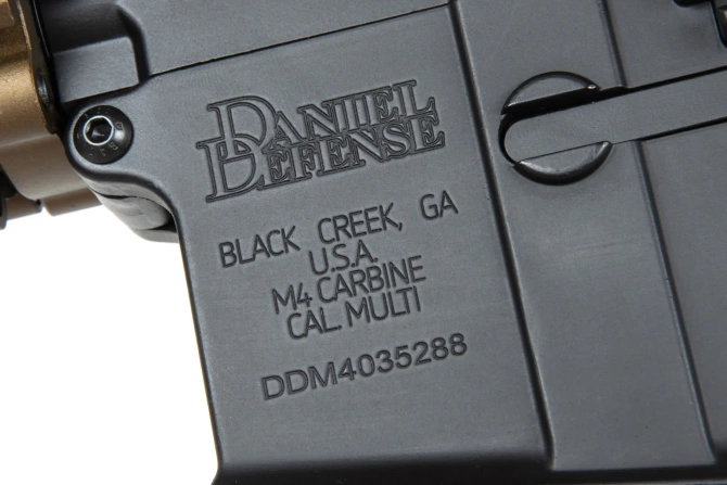 Specna Arms Daniel Defense® MK18 SA-P26 Prime™ HAL™ ETU airsoft carbine with Chaos Bronze brushless motor
