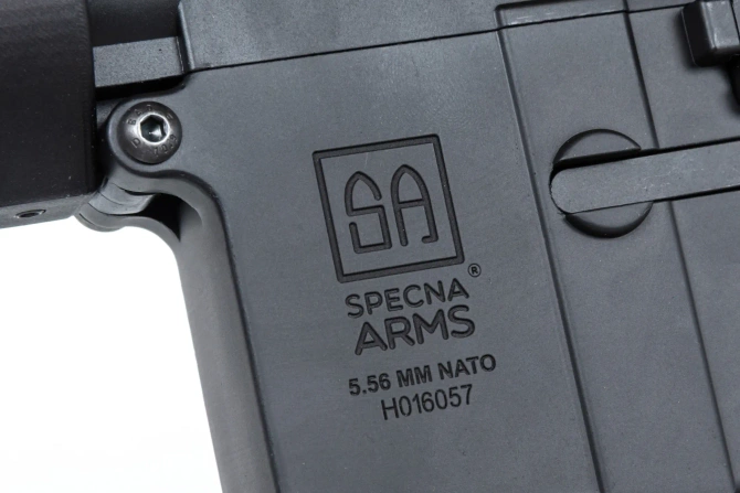 Karabinek ASG Specna Arms HK416 SA-PH23 PRIME™ Aster II ETU z silnikiem bezszczotkowym Czarny