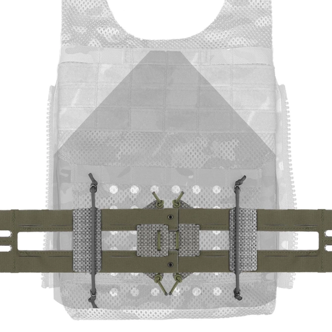 Universal Cummerbund Wosport Lightweight Gridle QD Ranger Green