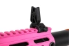 airsoft Specna Arms SA-FX02 FLEX™ HAL ETU Pink machine pistol with orange discharge device