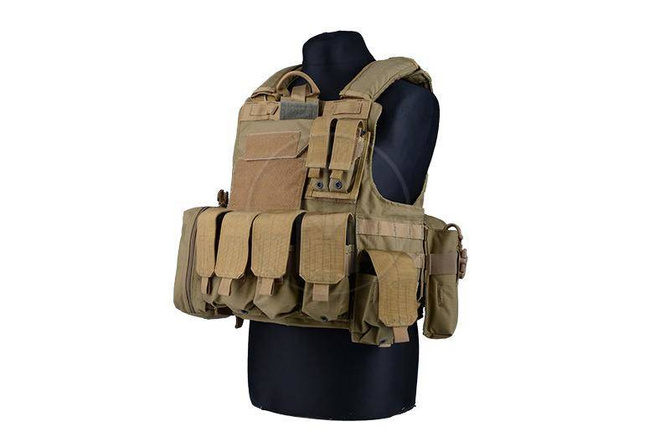Kamizelka typu CIRAS Maritime z kompletem ładownic M - Tan