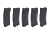 Mid-Cap 130/ 30 rounds Arcturus EMM M4/M16 Variable-Cap Magazine for M4/M16 replicas Black (5 pack)