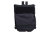 Back panel for Wosport hydration cartridge Black