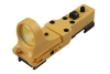 SeeMore Railway Reflax Red Dot Sight - yellow
