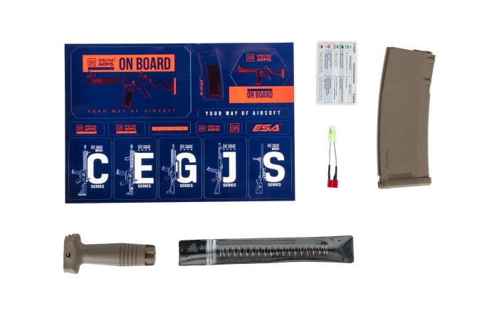 Karabinek ASG Specna Arms SA-F12 FLEX™ GATE X-ASR Gen.2 Half-Tan