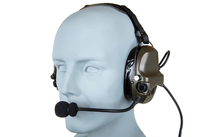 Zestaw słuchawkowy Tac-Sky WYS0142B Back Headband Headset Foliage Green