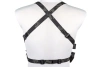 Minimalist Chest Rig waistcoat Wosport VE-108 MC Black