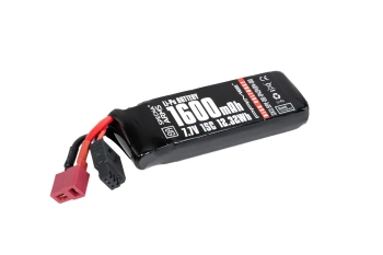 Specna Arms x Gens Ace 1600 mAh 15C 7.7 V High Voltage T-Deans G-Tech Li-Po Battery
