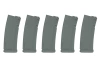 Set of 5 S-Mag Mid-Cap magazines for 125 rounds - Chaos Grey