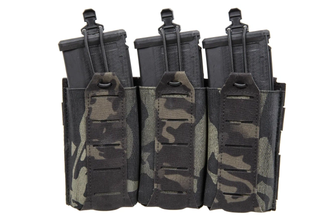 Front panel for three 5.56 MG-87R-BCP magazines