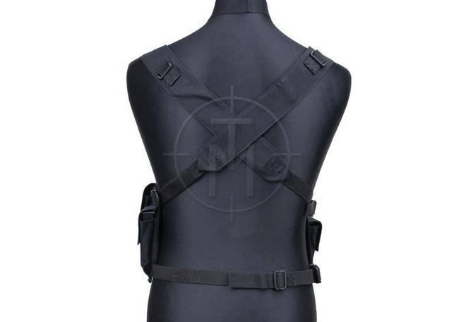Kamizelka taktyczna Chest Rig - czarna