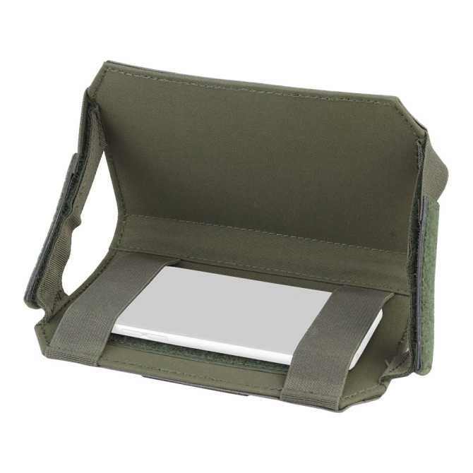 Wosport Tactical Phone Pouch in Ranger Green with a foldable handle