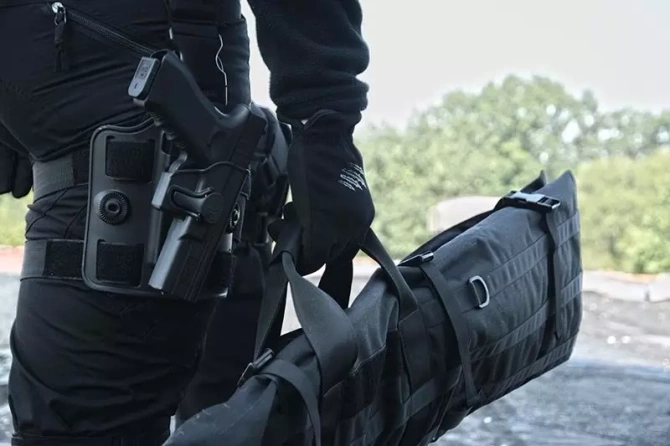 Pokrowiec na broń Sniper / mata strzelecka (1200mm) - tan