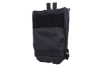 Back panel for Wosport hydration cartridge Black