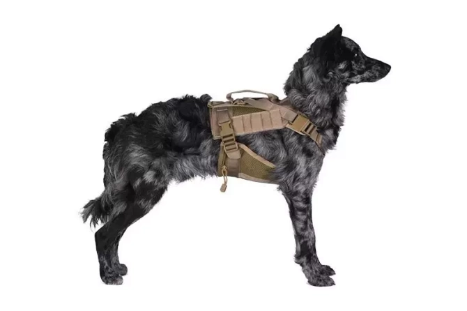 Tactical Dog Harness - Tan