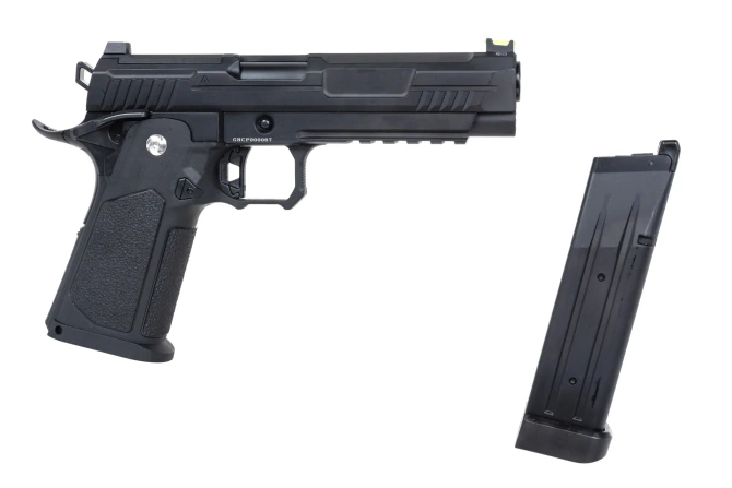 Arcturus Vanguard 5" Hi-Capa GBB Optics Ready airsoft Pistol Black
