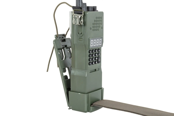 Specna Arms electric quick charger in the shape of a radio AN/PRC152 Olive