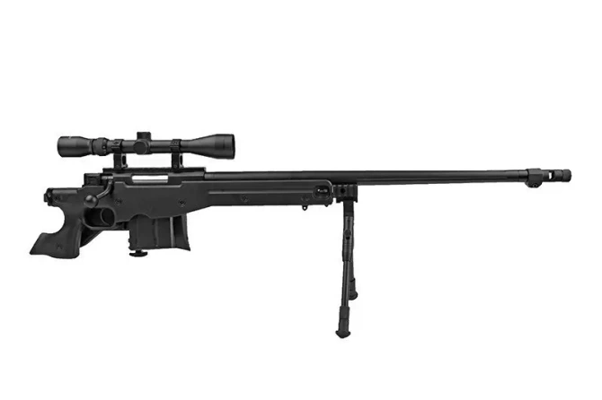 MB4403D sniper rifle replica - with scope and bipod