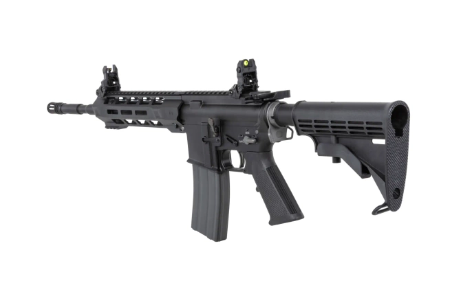 airsoft SRC DUAL POWER SR4 ZAROS GBB carbine with CO2 magazine
