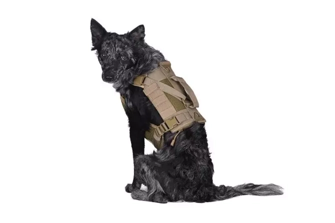 Tactical Dog Harness - Tan