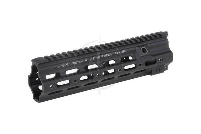 Front RIS GSL 245mm do replik typu HK416 - czarny