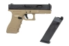 Pistolet ASG E&C EC-1104 Half-Tan