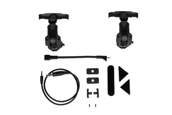 HD-17 Gen 6 Tactical Active Headset - Black