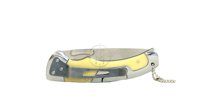 Składany nóż kieszonkowy / perła / mocna blokada